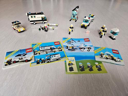 Lego Legoland politie (set 6351, 6522, 6623 en 6676), Kinderen en Baby's, Speelgoed | Duplo en Lego, Gebruikt, Lego, Complete set