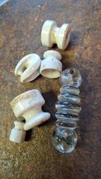 6 xIsolator - Vintage Elektrische Isolatoren, Ophalen of Verzenden