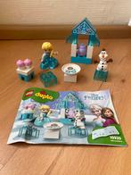 Duplo, Disney Frozen: olaf en elsa theefeest ijs, set 10920, Ophalen of Verzenden, Zo goed als nieuw, Duplo