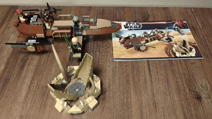 LEGO - Star Wars - Desert Skiff 9496, Kinderen en Baby's, Speelgoed | Duplo en Lego, Zo goed als nieuw, Lego, Complete set, Ophalen of Verzenden