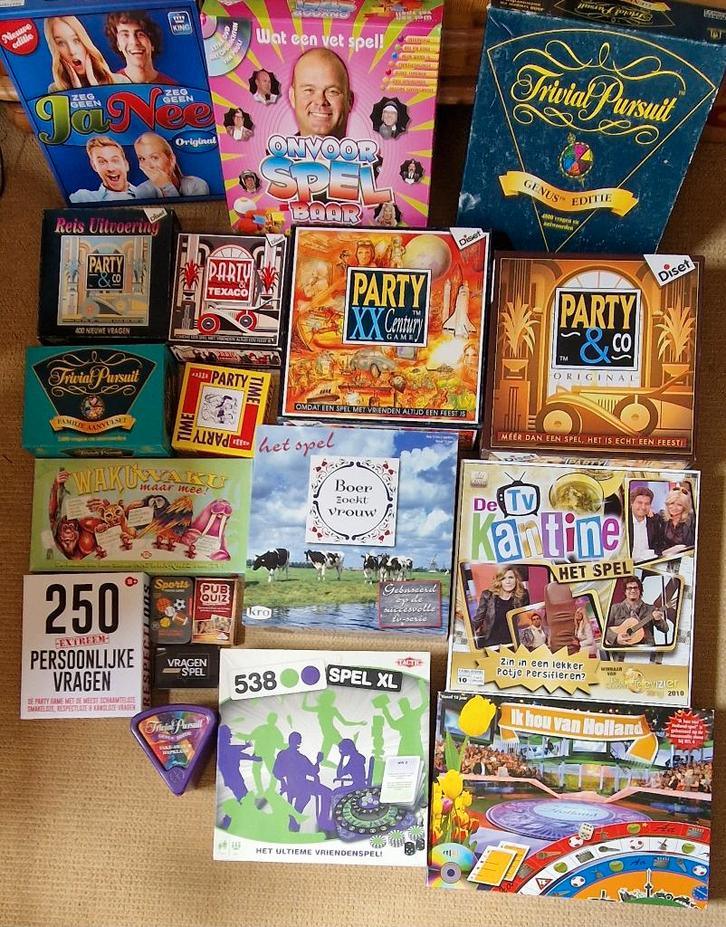 Diverse bordspellen / spellen, Hobby en Vrije tijd, Gezelschapsspellen | Bordspellen, Gebruikt, Ophalen of Verzenden