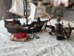 Playmobil Piratenschip met accessoires, Ophalen of Verzenden, Zo goed als nieuw, Complete set