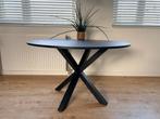 Kave Home Argo ronde eettafel, Ophalen, 100 tot 150 cm, Rond, Zo goed als nieuw