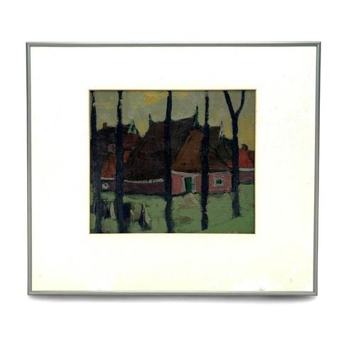 Wim van der Veer (1939), Antiek en Kunst, Kunst | Schilderijen | Klassiek, Ophalen of Verzenden