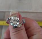 Prachtige Melano ring, Sieraden, Tassen en Uiterlijk, Ringen, Ophalen of Verzenden, Zo goed als nieuw, Dame, Zilver