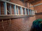 Een  grote uitschuifbaar trap  te koop, Doe-het-zelf en Verbouw, Ladders en Trappen, Ophalen of Verzenden, Zo goed als nieuw, 2 tot 4 meter