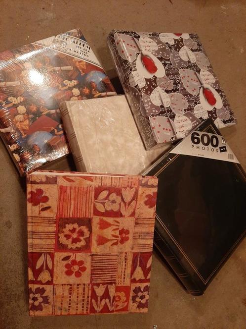 5 gloednieuwe fraaie fotoalbums met spinnenwebpapier enz, Audio, Tv en Foto, Fotoalbums en Accessoires, Nieuw, Ophalen