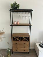 Wijnkast, Huis en Inrichting, Woonaccessoires | Wijnrekken, Ophalen, 5 tot 15 flessen, Zo goed als nieuw, 75 cm of meer
