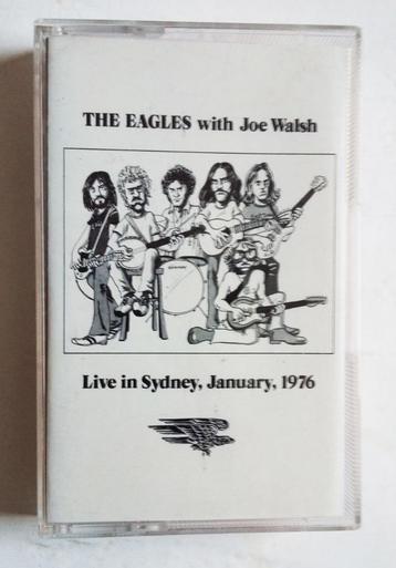 EAGLES  Live in Sydney 1976, muziekcassette beschikbaar voor biedingen
