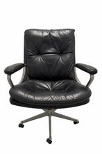 Gentilina draaistoel door André Vandenbeuck voor Strassle, Huis en Inrichting, Ophalen, Gebruikt, Zwart, Mid Century Modern