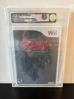 Zelda twilight princess wii sealed 85 vga graded 2006, Spelcomputers en Games, Games | Nintendo Wii, Avontuur en Actie, 1 speler