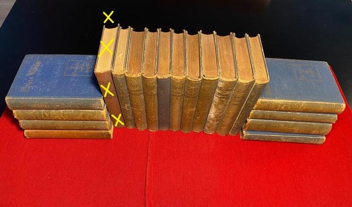 Zola's Werken: Serie van Emile Zola 17/18 van de 25, Boeken, Literatuur, Gelezen, Nederland, Ophalen of Verzenden