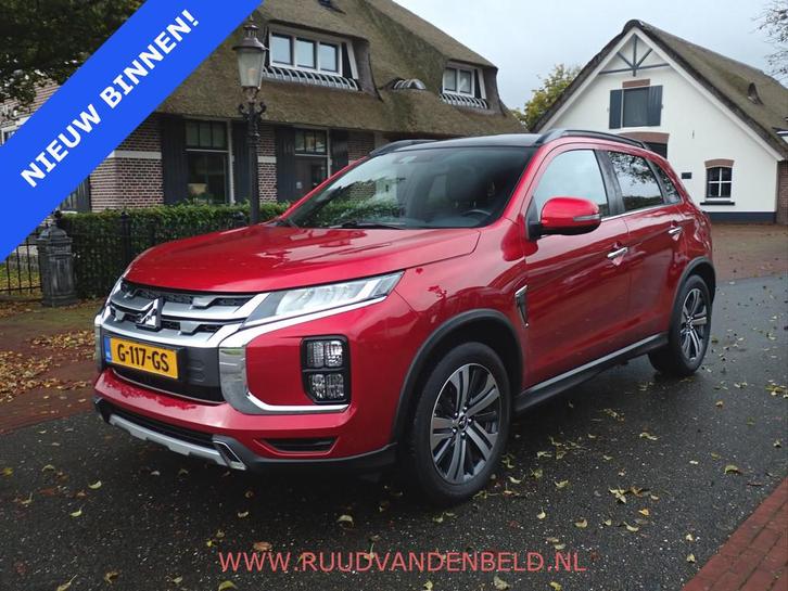 Mitsubishi ASX 2.0 Instyle PANODAK/SPORTLEER/CAMERA/NAVI/CAR, Auto's, Mitsubishi, Bedrijf, Te koop, ASX, ABS, Achteruitrijcamera