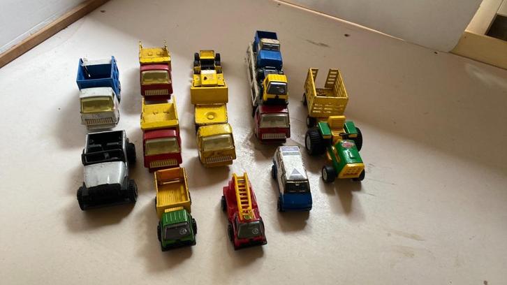 Set Tonka speelgoed auto’s 13 stuks, Verzamelen, Speelgoed, Gebruikt, Ophalen of Verzenden