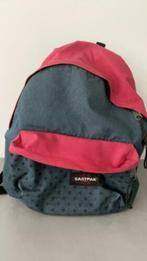 Eastpak rugtas blauw/roze met voorvak en hengsels, Sieraden, Tassen en Uiterlijk, Tassen | Rugtassen, 30 tot 45 cm, 25 tot 40 cm