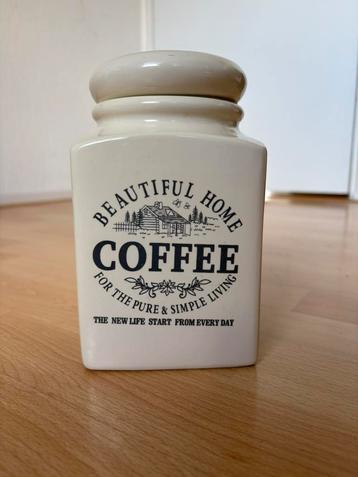Voorraadpot COFFEE van Beautiful Home beschikbaar voor biedingen