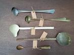 Oude lepels - tinnen lepels - juslepel - soeplepel - lepel, Ophalen of Verzenden
