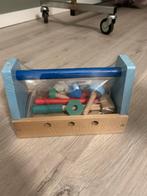 Houten gereedschapskist van HEMA, Kinderen en Baby's, Speelgoed | Educatief en Creatief, Ophalen, Nieuw, Bouwen