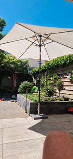Parasol in nette staat., Tuin en Terras, Parasols, Ophalen, Zo goed als nieuw