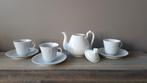 Antiek wit theeservies, Antiek en Kunst, Ophalen of Verzenden