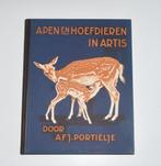Verkade album Apen en Hoefdieren in Artis - Portielje 1940, Boeken, Prentenboeken en Plaatjesalbums, A.F.J. Portielje, Ophalen of Verzenden