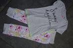 Vingino Pyjama maat L lange broek, korte mouw maat 146, Nacht- of Onderkleding, Gebruikt, Meisje, Ophalen of Verzenden