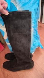 Zwarte leren/suede laarzen maat 37, Kleding | Dames, Schoenen, Peter Kaiser, Hoge laarzen, Zwart, Ophalen of Verzenden