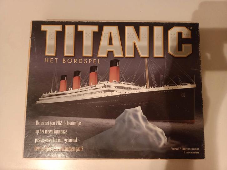 Titanic Bordspel - Reis terug in de tijd!, Hobby en Vrije tijd, Gezelschapsspellen | Bordspellen, Gebruikt, Een of twee spelers