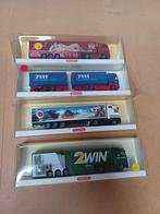 4x Wiking model vrachtwagen 1:87, Overige merken, Gelijkstroom of Wisselstroom, Overige typen, Ophalen of Verzenden