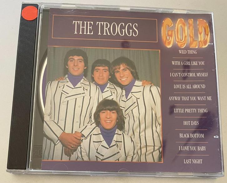 CD The Troggs Gold, Cd's en Dvd's, Cd's | Rock, Zo goed als nieuw, Poprock, Ophalen of Verzenden