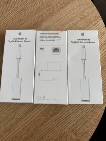 Thunderbolt naar Gigabit Ethernet adapter nieuw beschikbaar voor biedingen