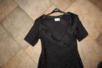 Joseph Ribkoff prachtige zwarte stretch jurk mt 46, Kleding | Dames, Ophalen of Verzenden, Zo goed als nieuw, Maat 46/48 (XL) of groter