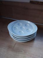slakken / Escargot schalen, 4 stuks, Huis en Inrichting, Keuken | Servies, Ophalen of Verzenden, Zo goed als nieuw, Bord(en), Overige stijlen