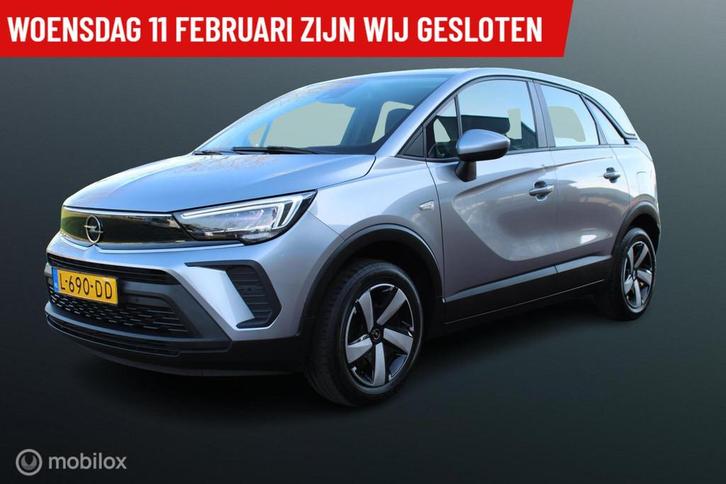 Opel Crossland 1.2 Turbo Edition, Nieuw Model, Cruise, Camer, Auto's, Opel, Bedrijf, Te koop, Crossland X, ABS, Achteruitrijcamera
