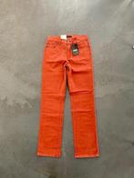 F565 Nieuw Angels jeans Dolly mt 36=S broek L30 oranje/bruin, Overige kleuren, Nieuw, Ophalen of Verzenden, W28 - W29 (confectie 36)