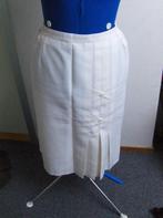 Klassieke off white kokerrok., Kleding | Dames, Rokken, Overige kleuren, Verzenden, Maat 42/44 (L), Zo goed als nieuw