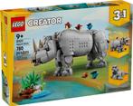Lego Creator 31171 - Machtige neushoorn met vogels NIEUW, Kinderen en Baby's, Speelgoed | Duplo en Lego, Ophalen of Verzenden