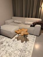 Unieke salon-/bijzettafel, massief hout (organische vorm), Huis en Inrichting, Tafels | Salontafels, Ophalen, 50 tot 100 cm, 50 tot 100 cm