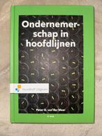 Ondernemerschap in hoofdlijnen - Peter O. van der Meer, Boeken, Ophalen of Verzenden, Gelezen, Management