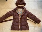 Burberry: z.g.a.n. warme bruine donsjas maat 36, Bruin, Verzenden, Zo goed als nieuw, Burberry