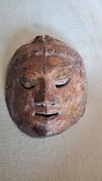 Oud Himalaya Masker - Nepal/Tibet van metaal, Ophalen