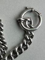 Zware zilveren horlogeketting, Verzenden, Zilver