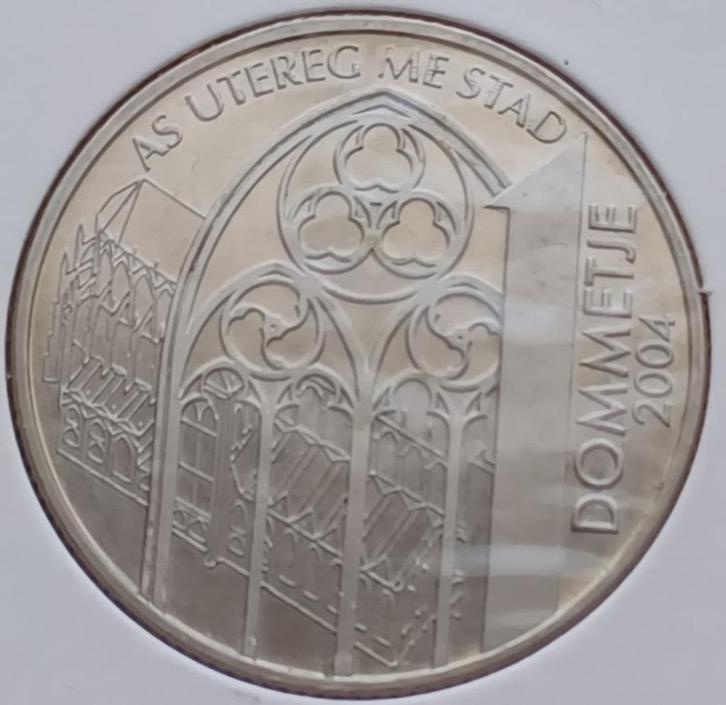 Utrecht 1 Dommetje 2004 - "AS UTREG ME STAD", Postzegels en Munten, Penningen en Medailles, Overige materialen, Nederland, Verzenden