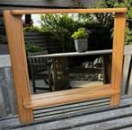 Spiegel, massief hout, nieuwstaat, Ophalen, Zo goed als nieuw, Minder dan 100 cm, Rechthoekig