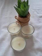 Yankee Candle Set - Sakura Blossom & Vetplant, Huis en Inrichting, Woonaccessoires | Kandelaars en Kaarsen, Wit, Ophalen of Verzenden