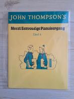 John Thomsons - meest eenvoudige pianoleergang 4, Nieuw, Les of Cursus, Ophalen of Verzenden