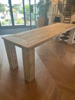 Mooie steigerhouten  tafel, Huis en Inrichting, Tafels | Eettafels, Ophalen, Zo goed als nieuw, Rechthoekig, 50 tot 100 cm