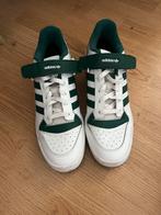 Adidas Forum Low Wit/Groen Maat 42, Ophalen of Verzenden, Gedragen, Sneakers of Gympen