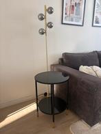 Zwartw IKEA bijzettafel - ASPEROD, Huis en Inrichting, Tafels | Bijzettafels, Minder dan 55 cm, Rond, Ophalen, 45 tot 60 cm