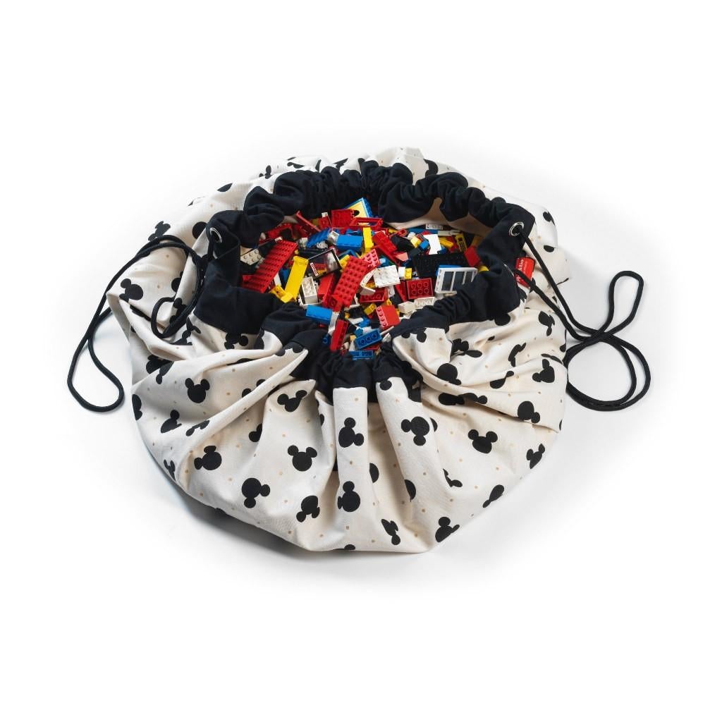 Mickey Black Play and Go Speelkleed, Ophalen of Verzenden, Gebruikt, Kleed of Kussen